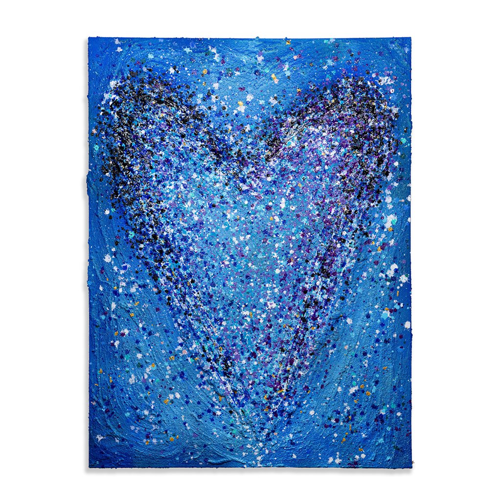 A Corazon de Fer Blue Sand Dots