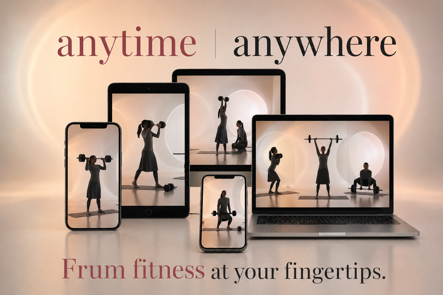 DaliahFit — anytime, anywhere. Frum fitness at your fingertips.