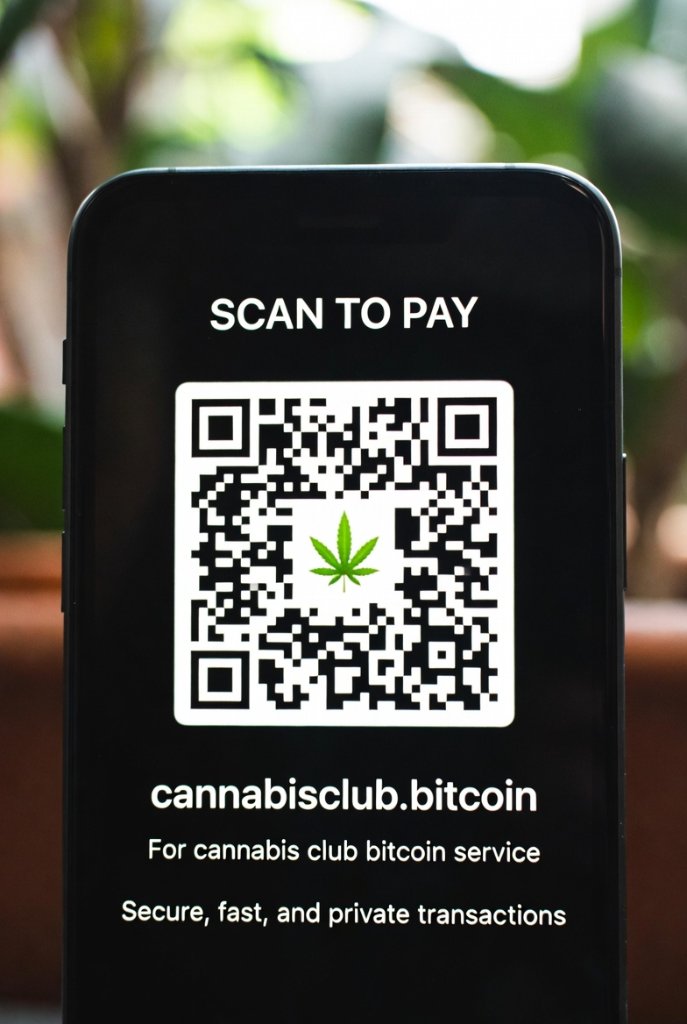 Scan to Pay — cannabisclub.bitcoin