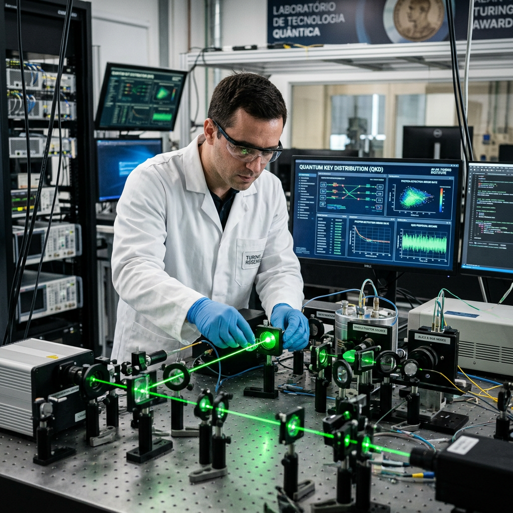 Criptografia Quântica e o Prêmio Turing: O Futuro da Segurança Digital