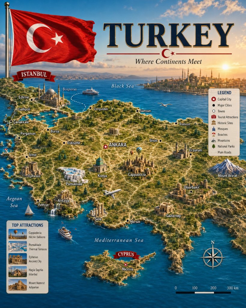 Turkey map