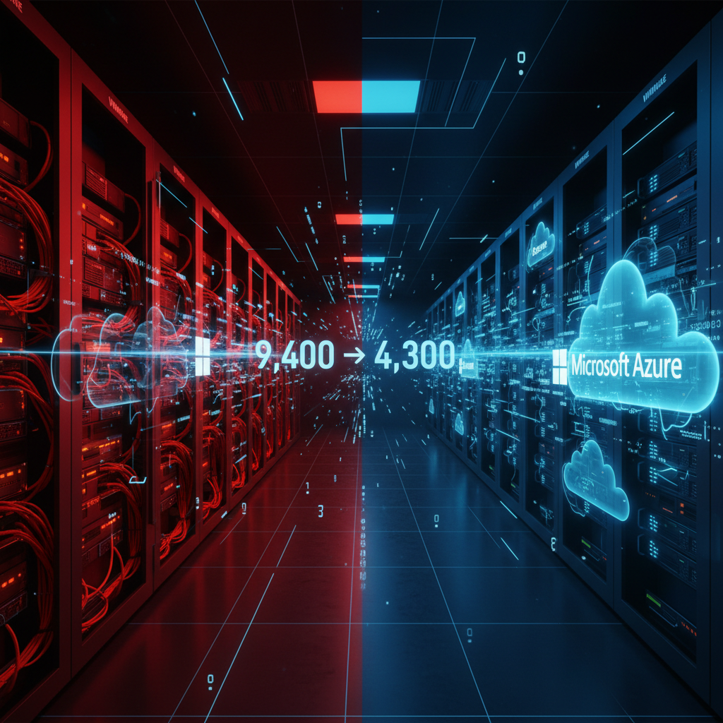 VMware to Azure migration math