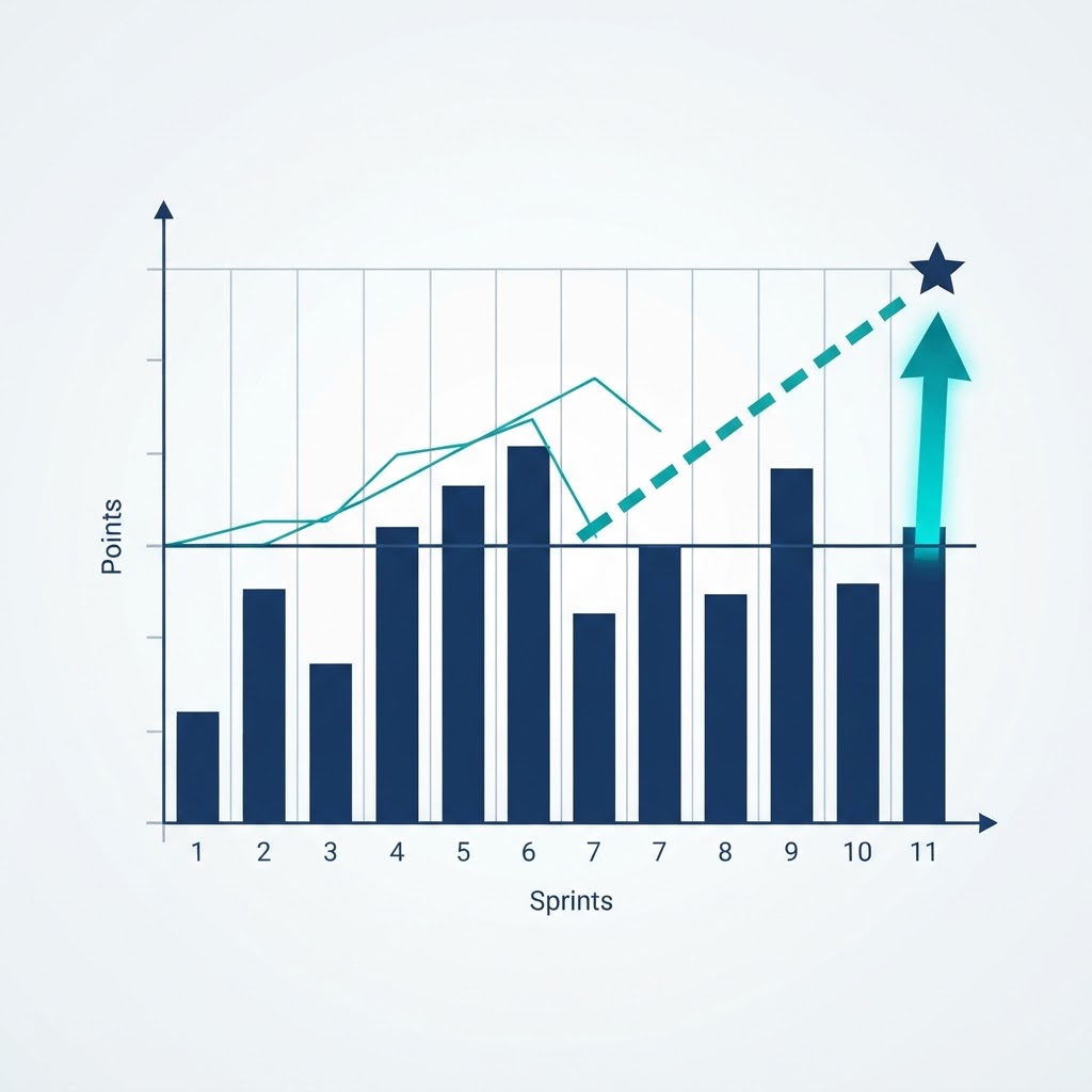 Velocity Chart Part 2: Tracking Project Progress and Forecasting