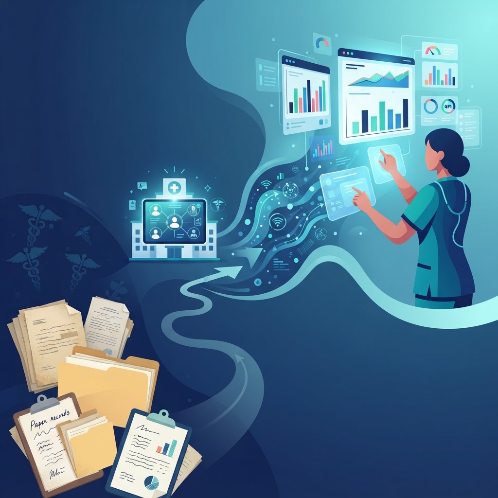 A Journey to Self-Service Analytics in Healthcare