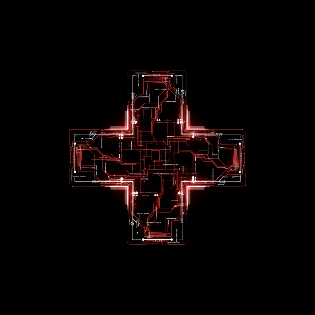 Healthcare cybersecurity network data visualization