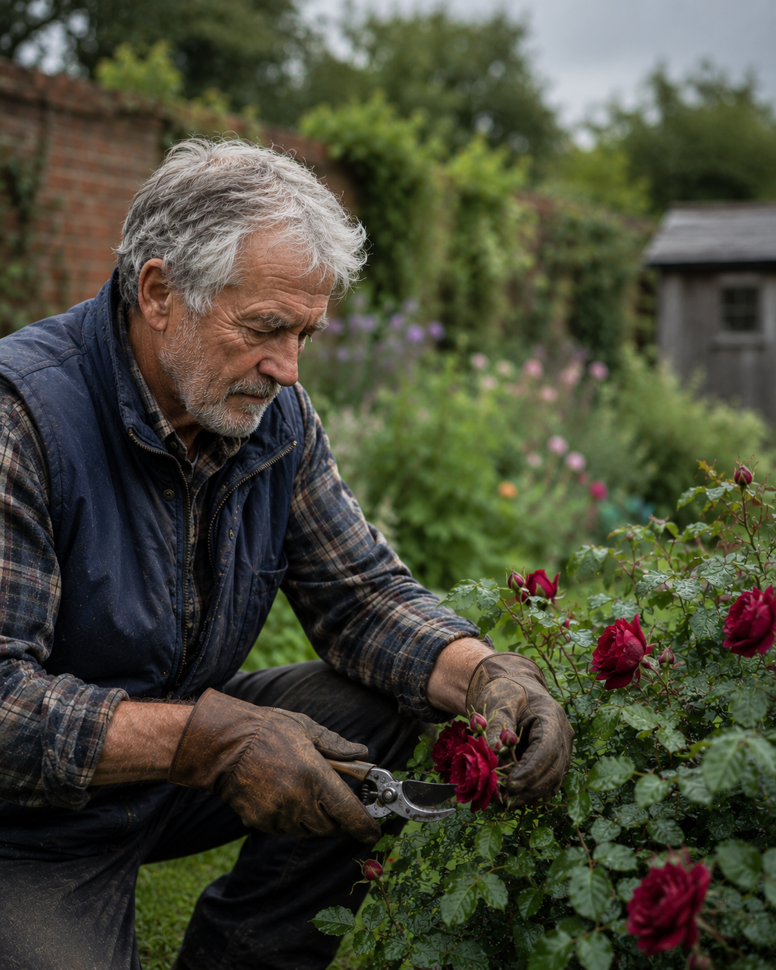 Gardener at Work