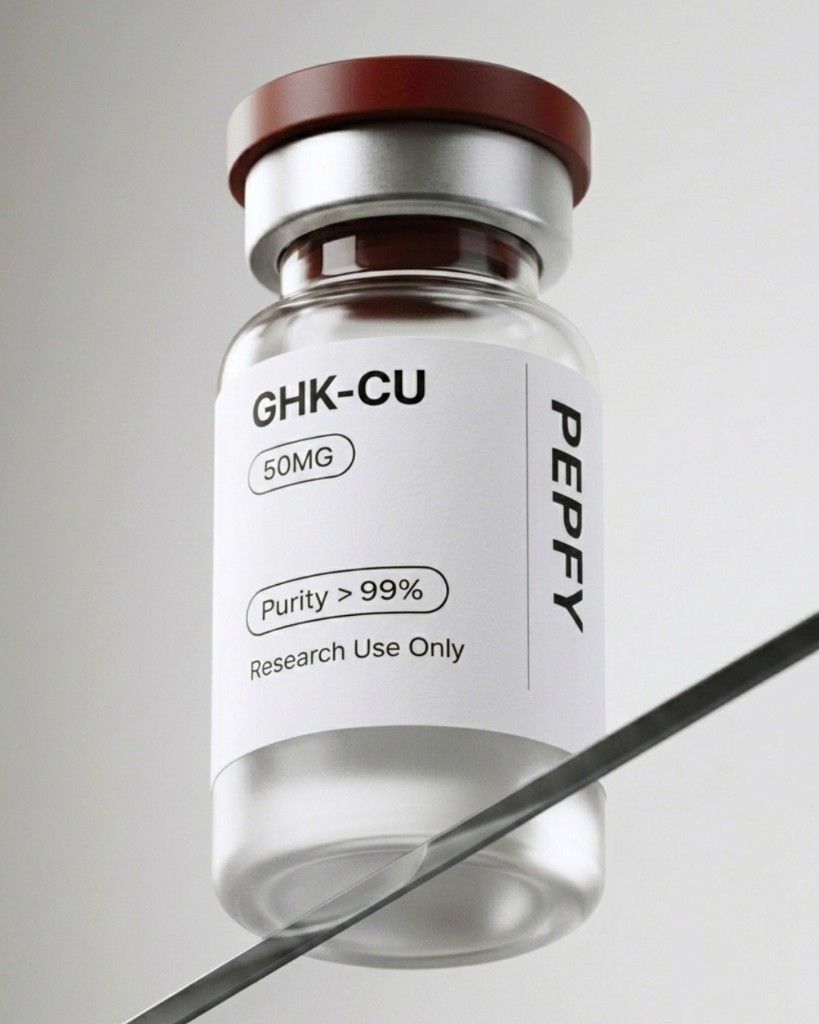 GHK-Cu reference material vial