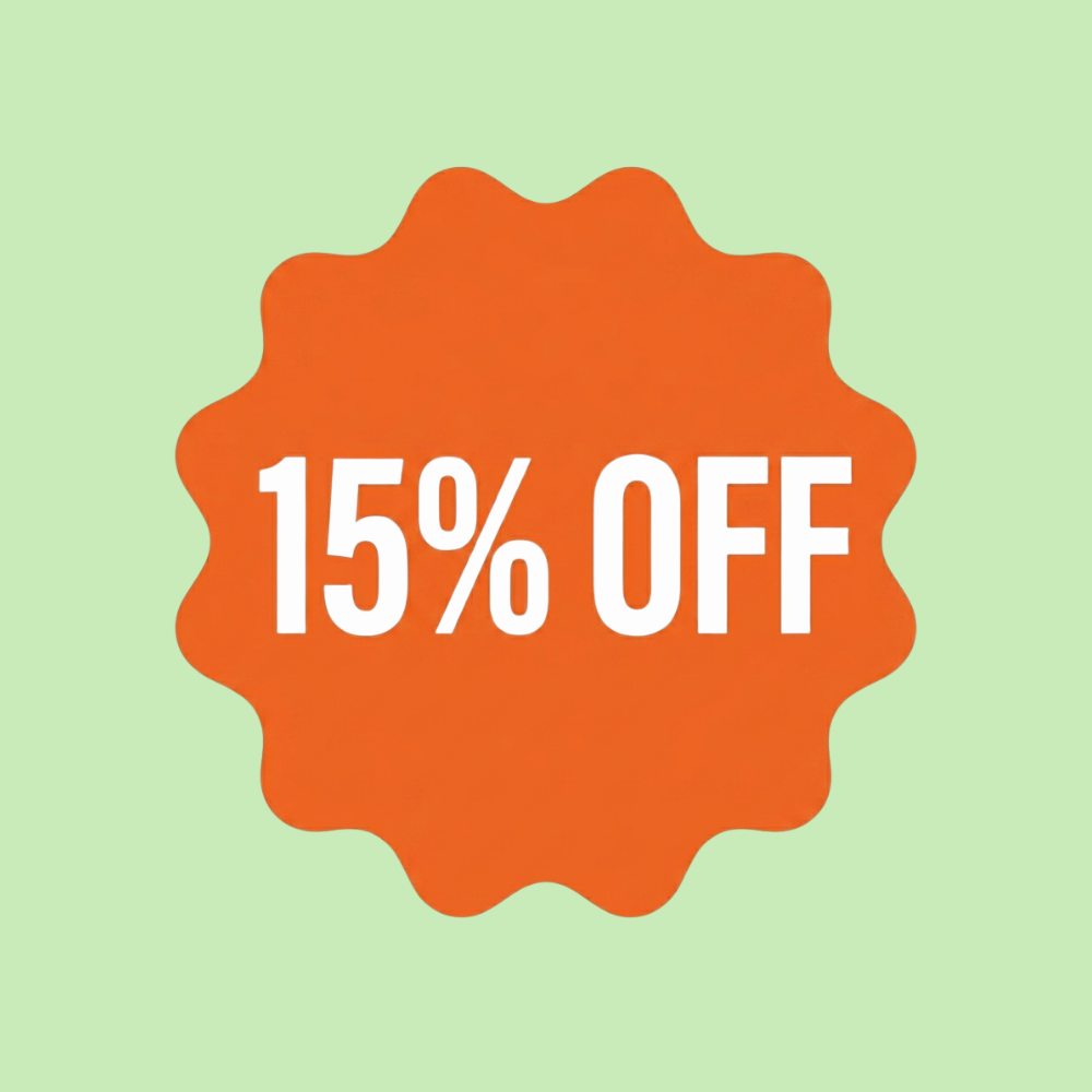 15% Off