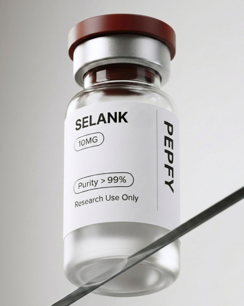 SELANK reference material vial