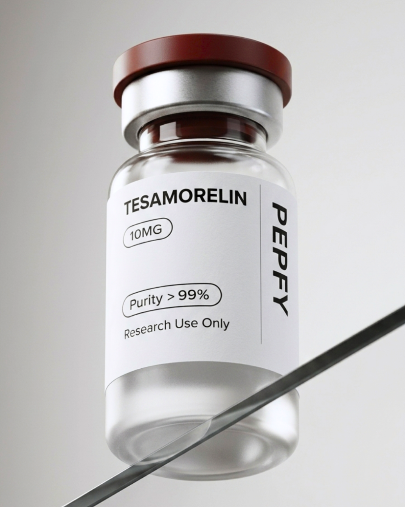 Tesamorelin reference material vial