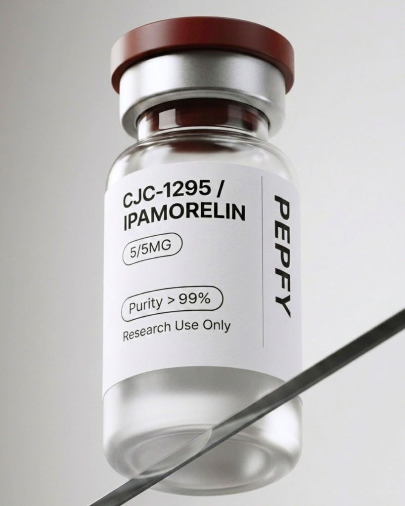 CJC-1295 / Ipamorelin (No DAC) reference material vial