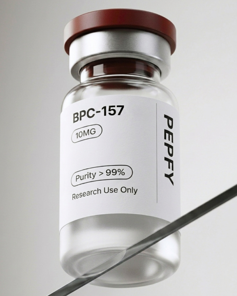 BPC-157 reference material vial