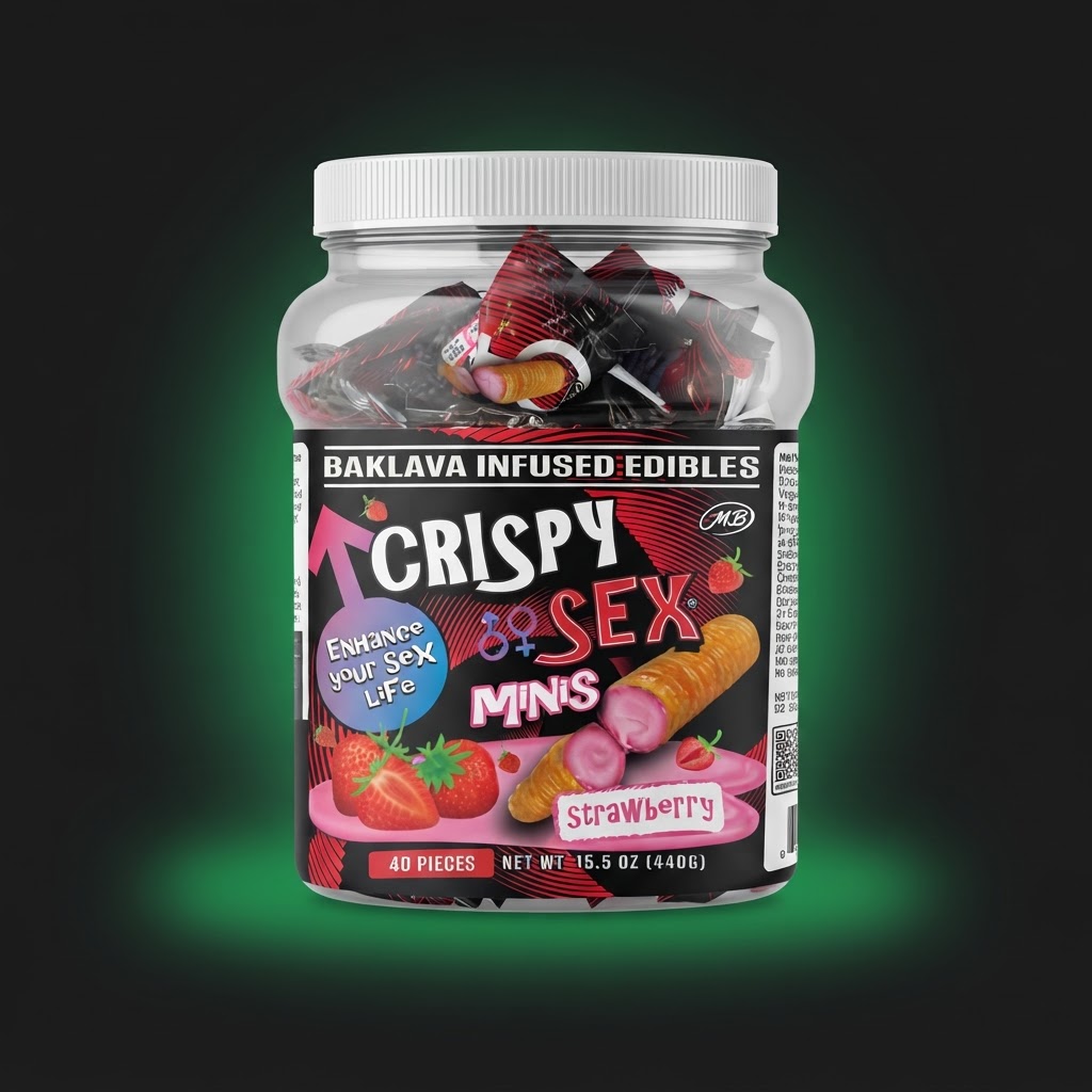 Crispy Sex Minis Baklava Infused Edibles