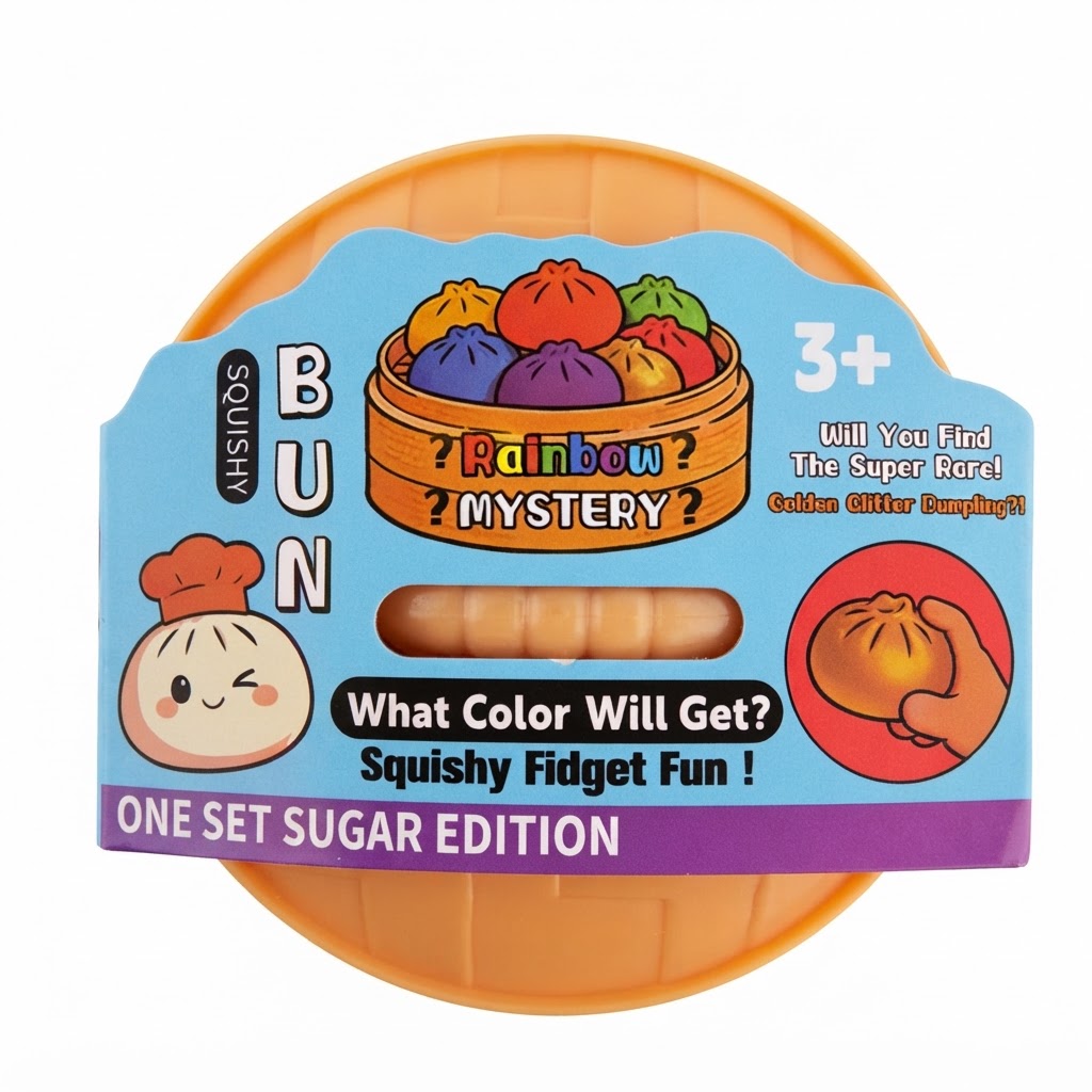 Squishy Bun Rainbow Mystery Sugar Edition