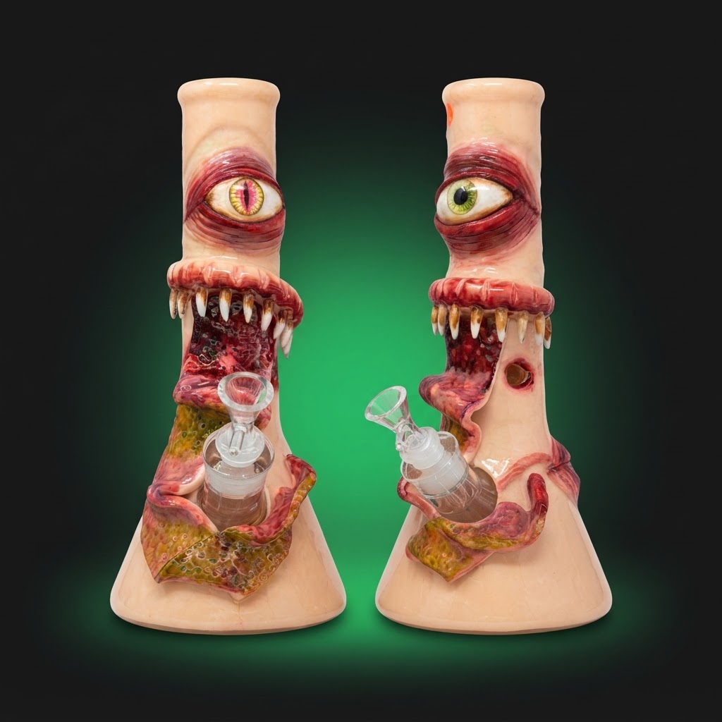 Custom Monster Eye Water Pipe