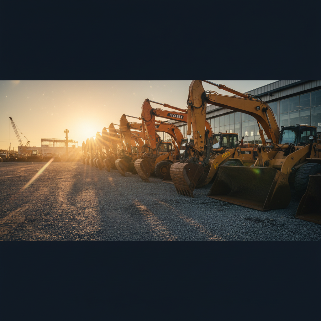 C.A.R.E. heavy equipment yard