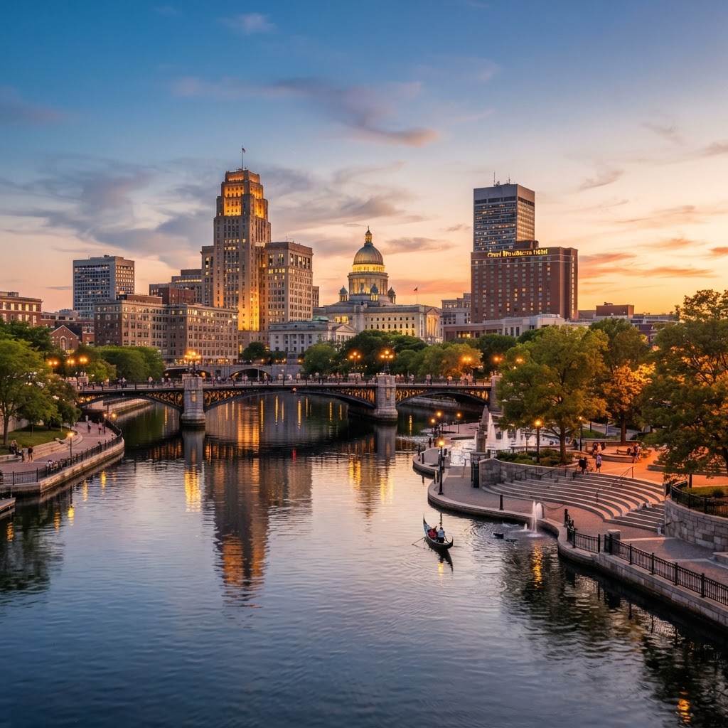 Boston ↔ Providence, Rhode Island