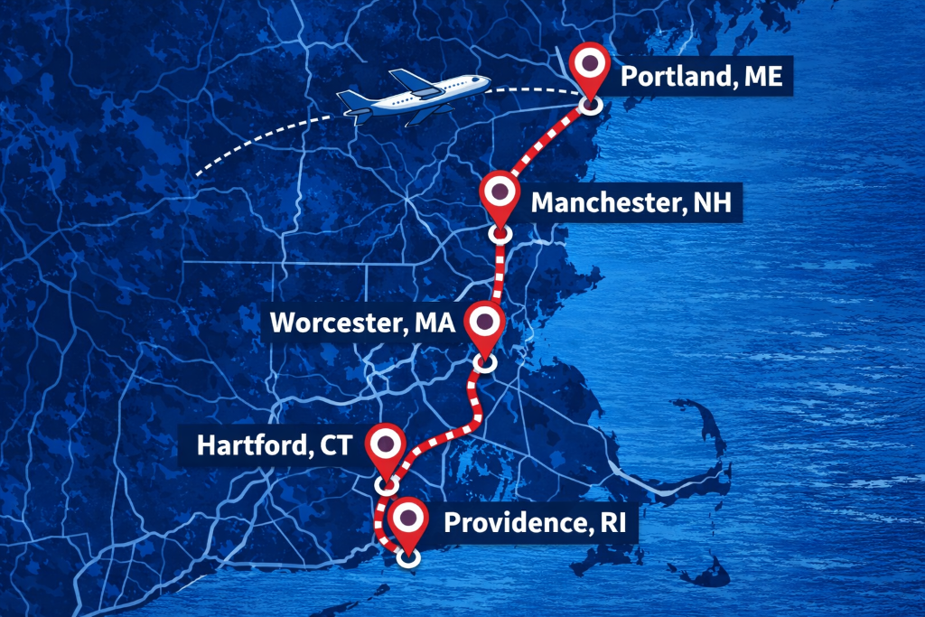 Boston to New York private car service