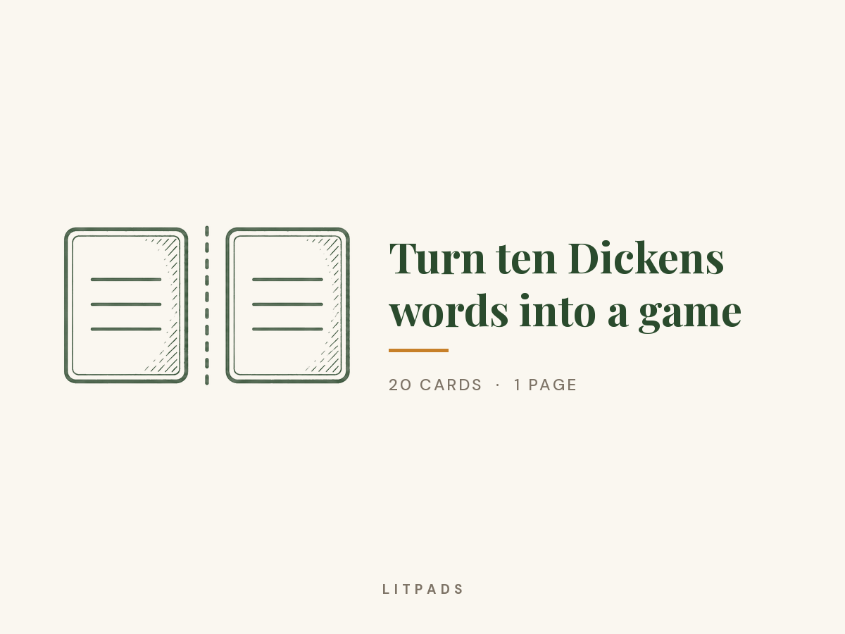 Vocabulary Cards