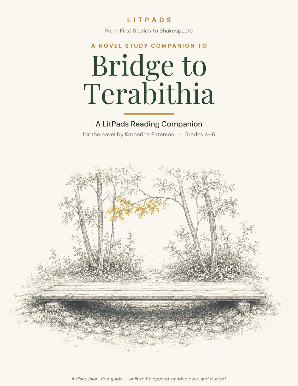 Bridge to Terabithia study guide cover