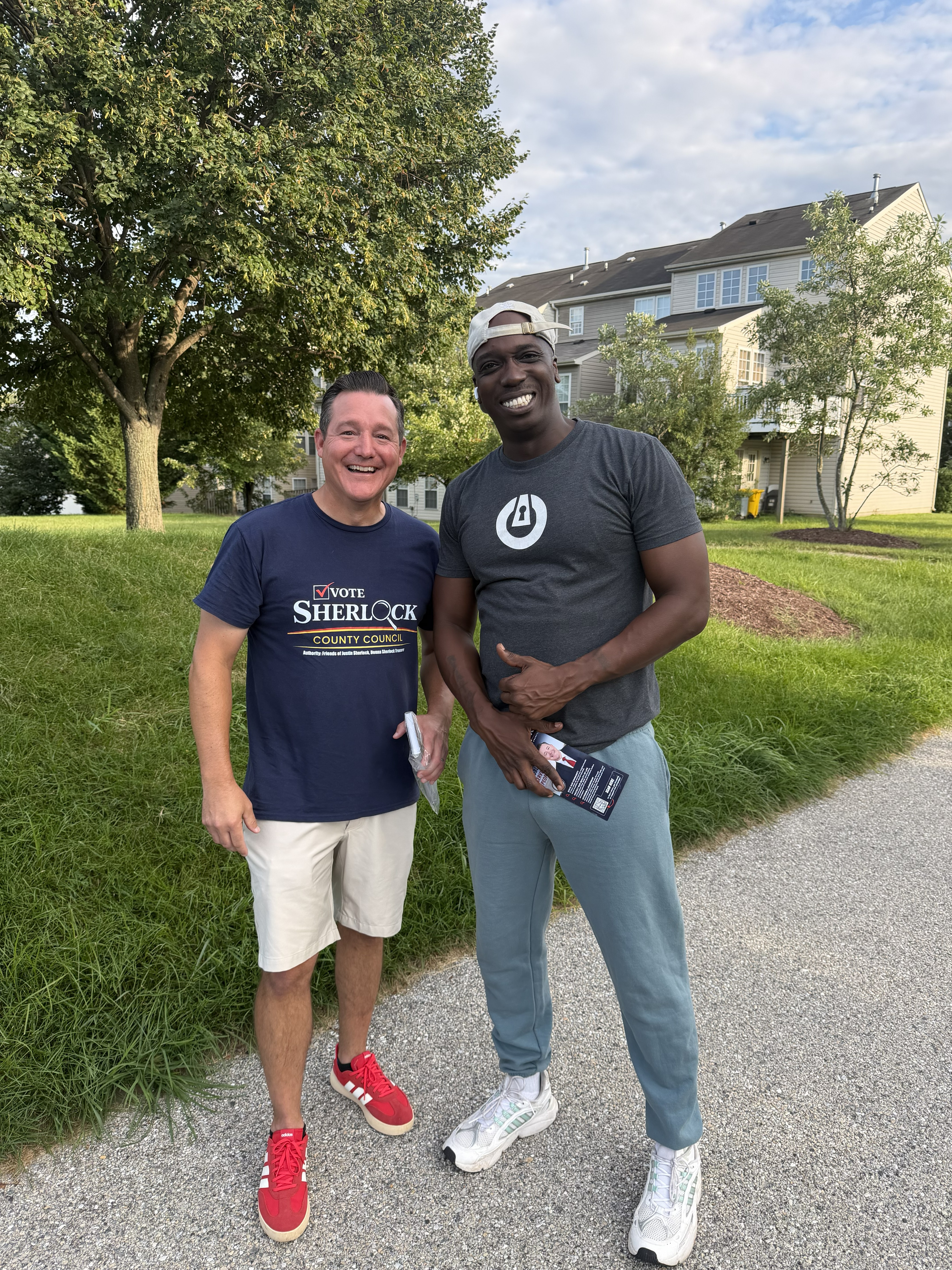 Justin Sherlock in the community