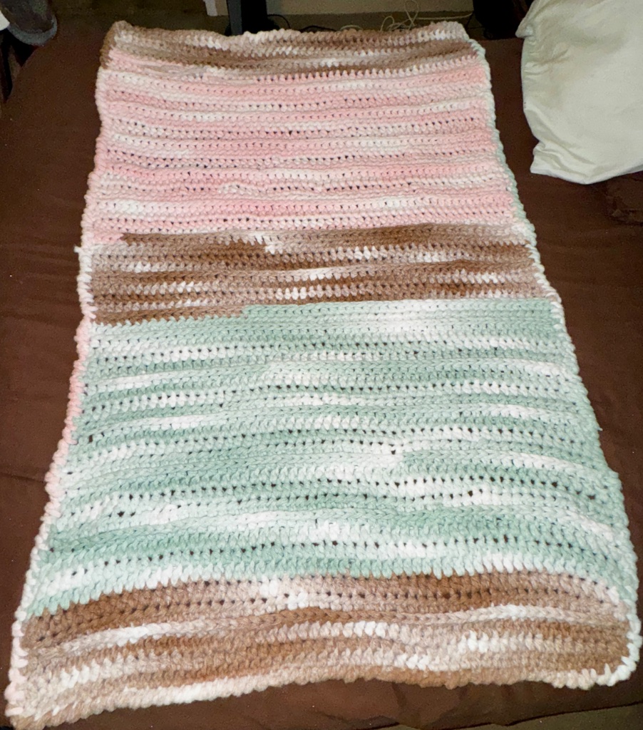Buttercream Blanket Lapghan: Finished (Almost!) & Completely Mine