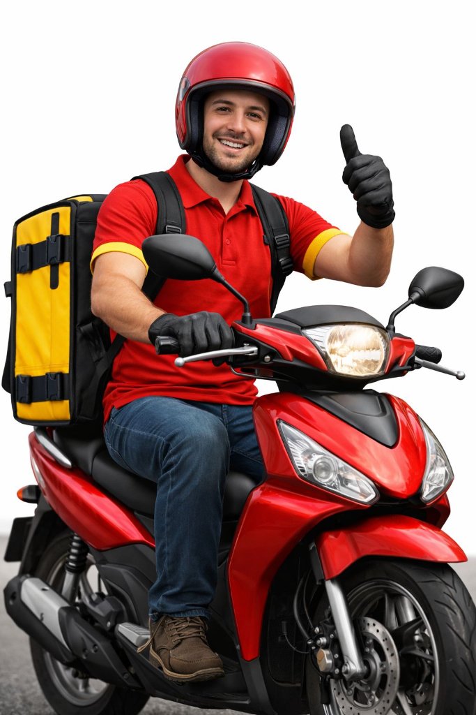 Motoboy entregador