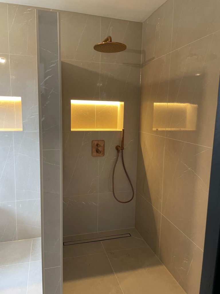 Luxe inloopdouche