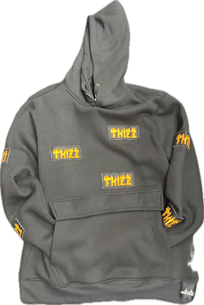 Orange Thizz Sweat Suit