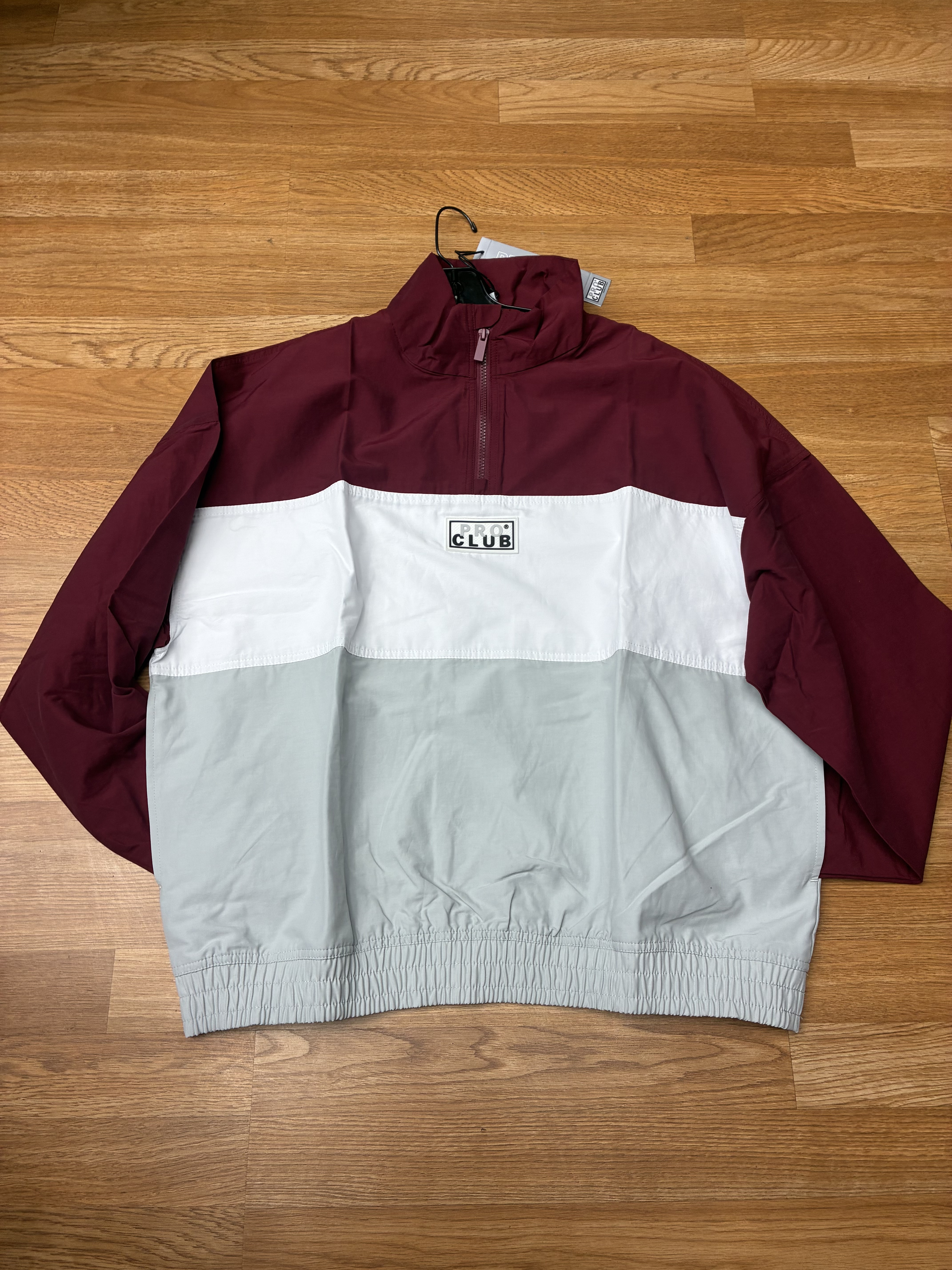 Pro Club Wind Breaker Maroon