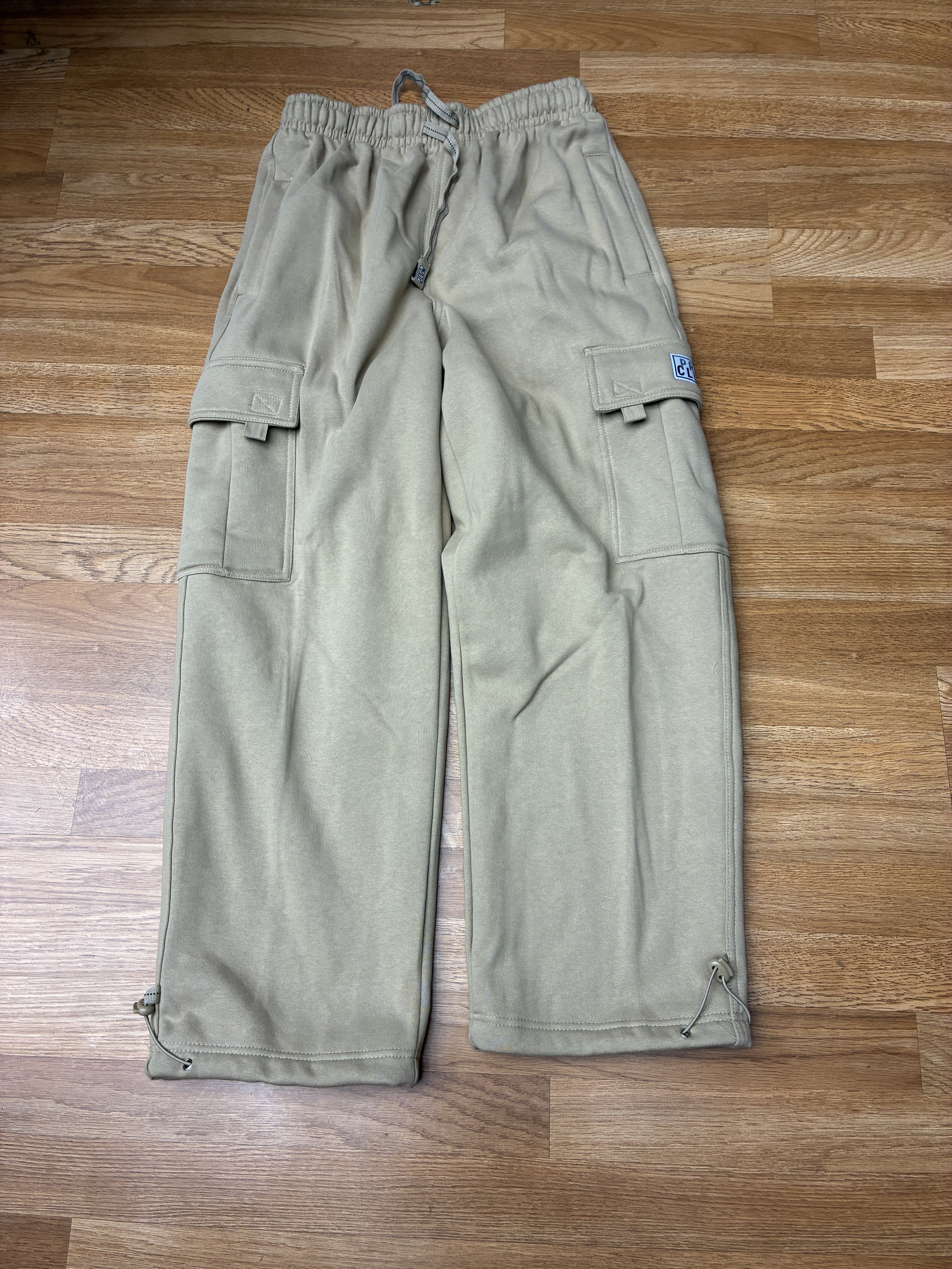 Pro Club Cargo Sweatpants Tan
