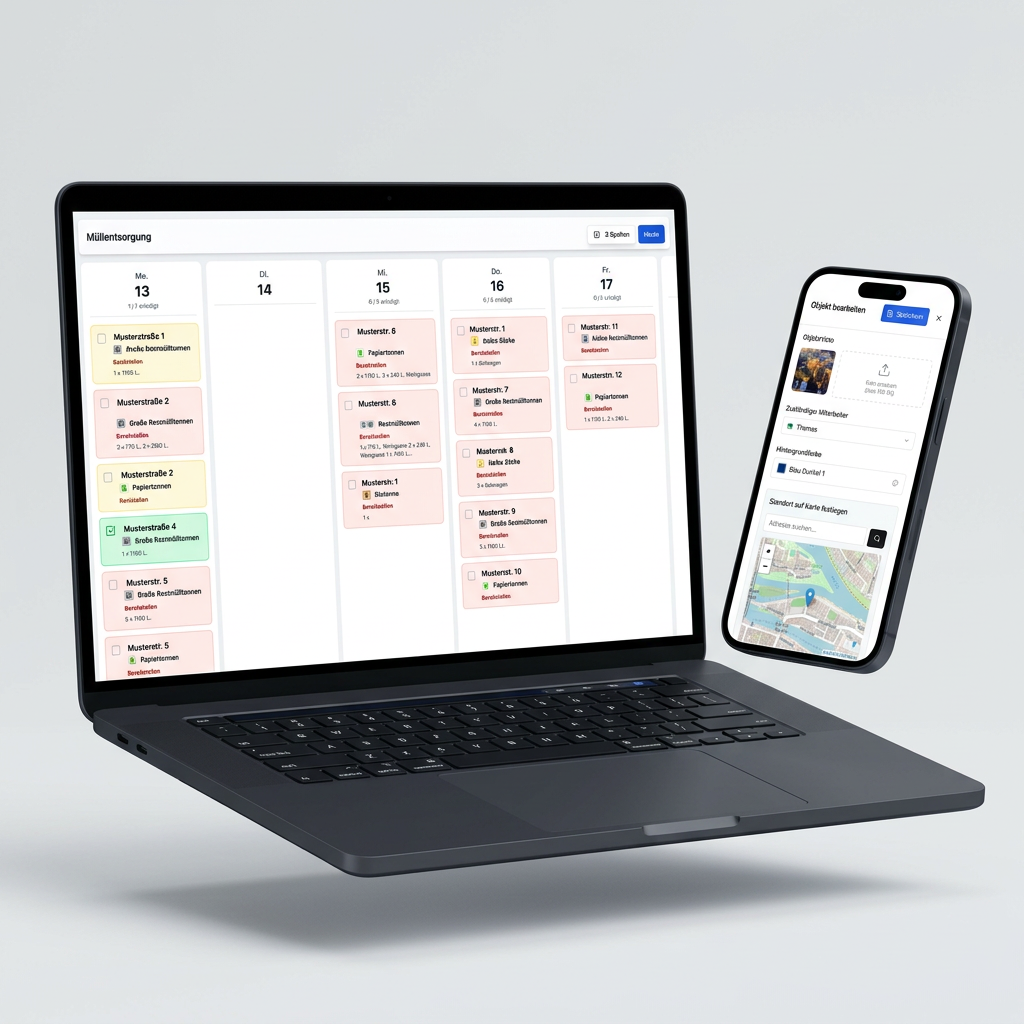 HAUS.MEISTER.DIGITAL auf Desktop, Tablet und Smartphone