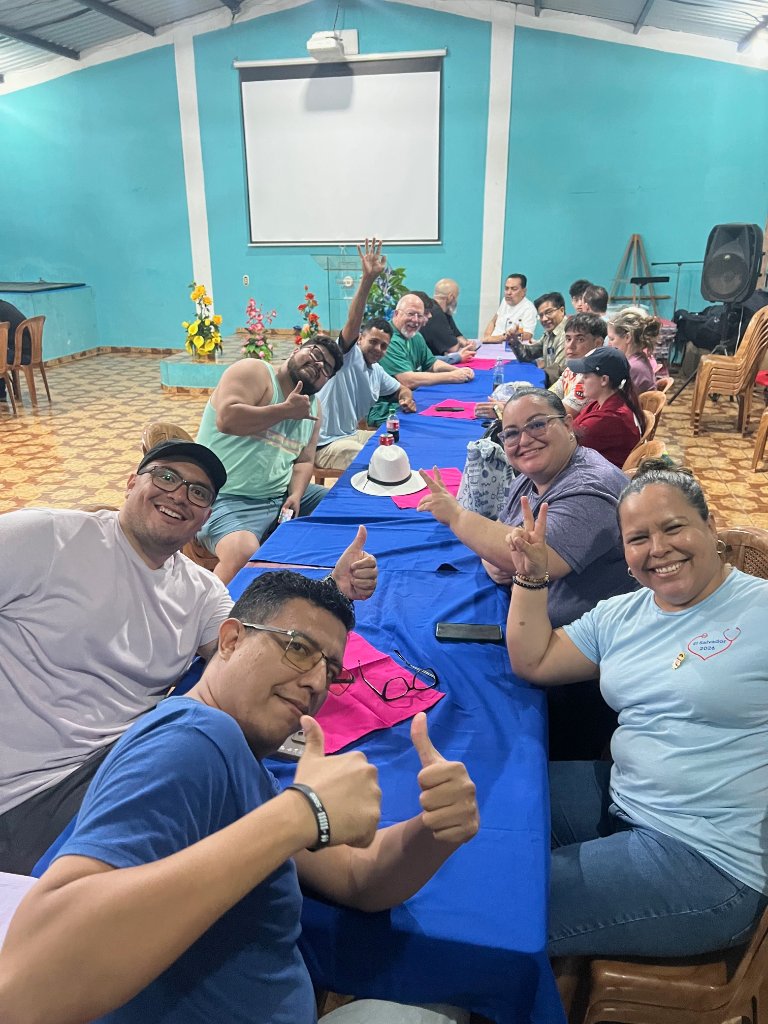Local partners celebrating together