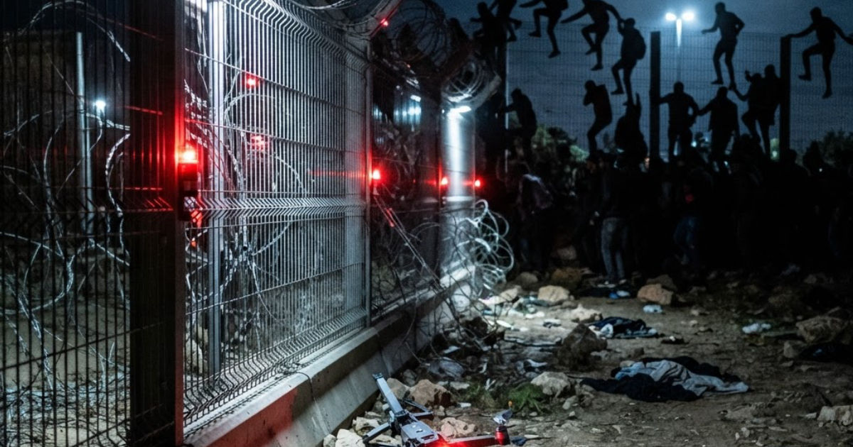 La "frontera inteligente" de Sánchez naufraga en Ceuta: tecnología inútil ante la invasión marroquí