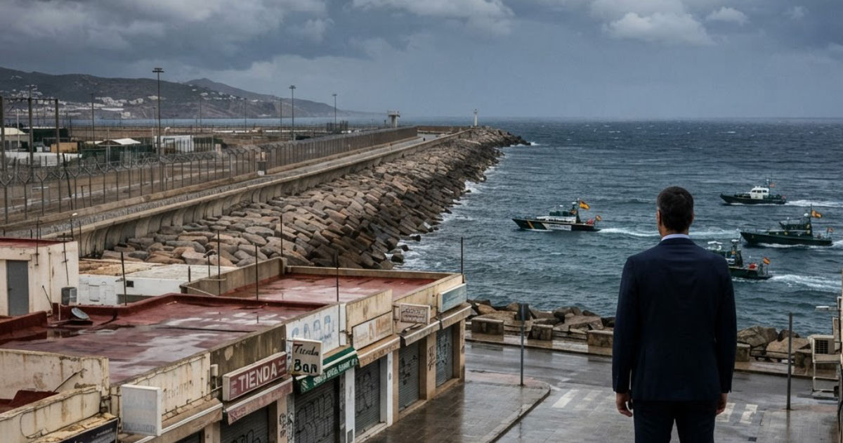 El Gobierno abandona Ceuta: un mes de caos migratorio y ruina para el comercio local