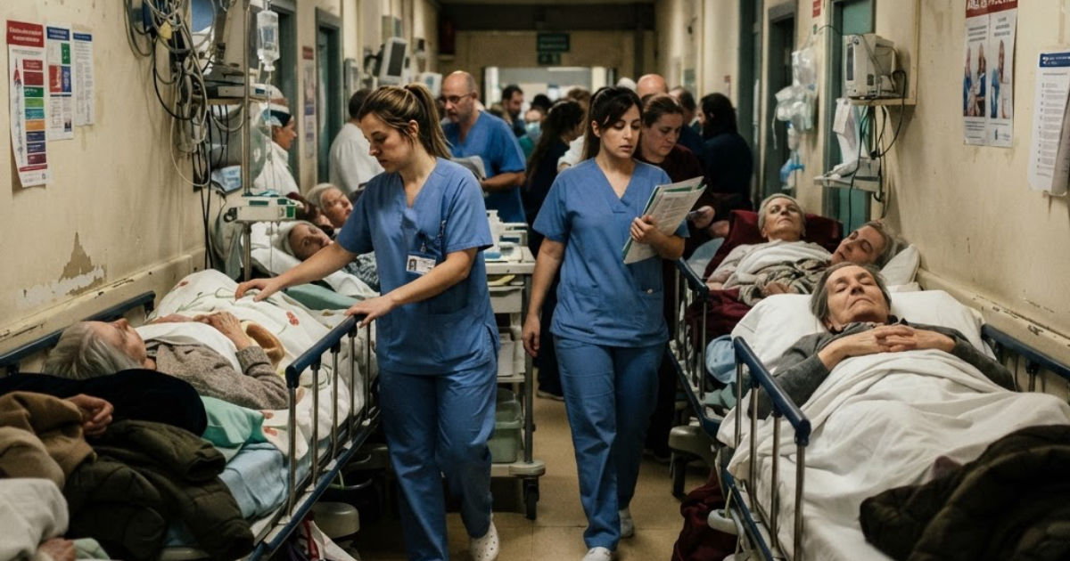 Caos en las urgencias de Málaga: Pacientes graves esperan 45 horas por una cama