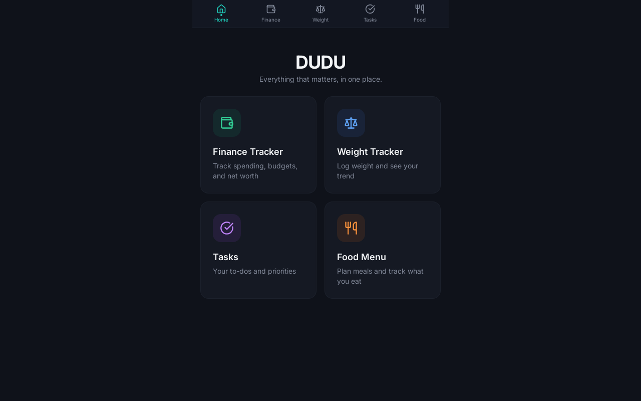DUDU template preview