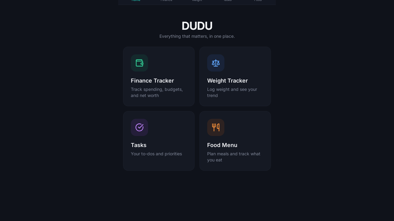 DUDU template preview