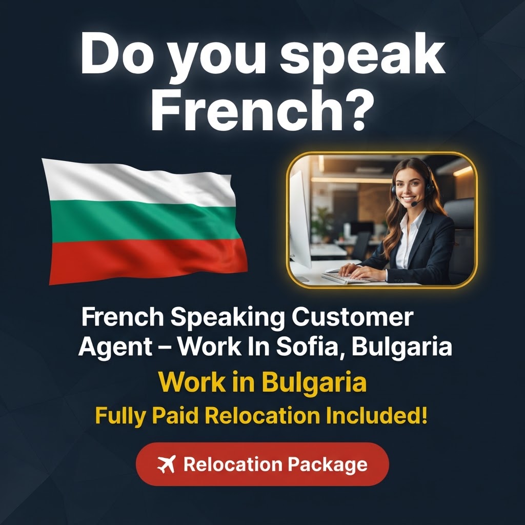 French Speaking Customer Support Agent – Work In Sofia, Bulgaria job in Bulgaria - Mercier Consultancy