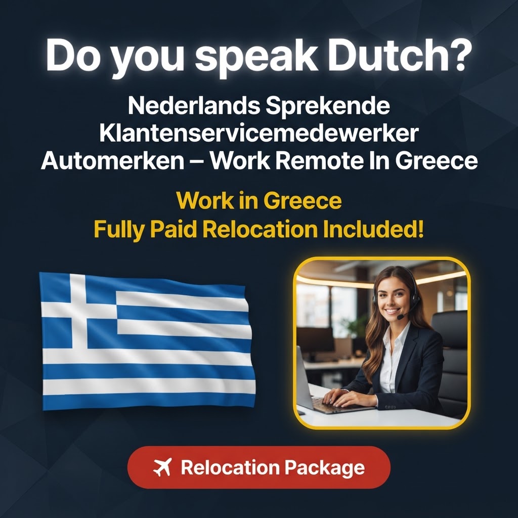 Nederlands Sprekende Klantenservicemedewerker Automerken – Work Remote In Greece job in Greece - Mercier Consultancy