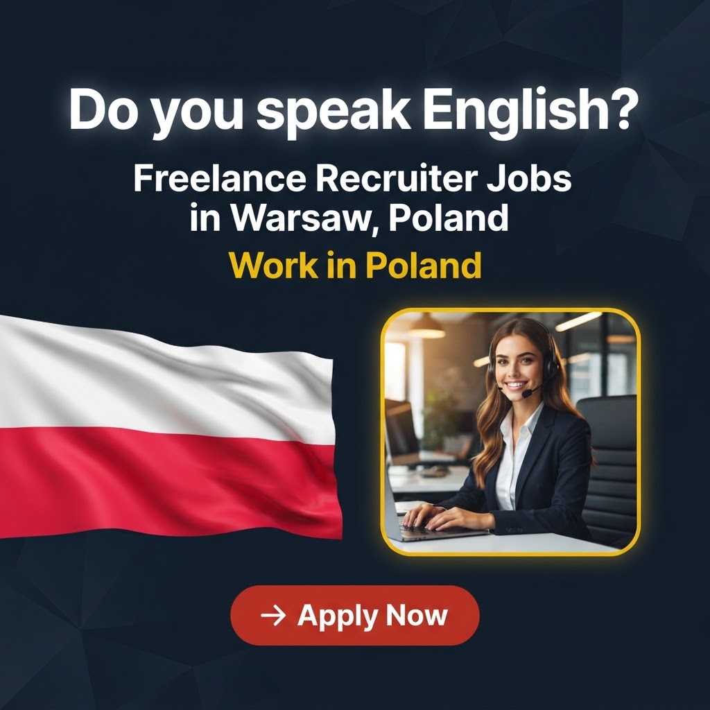 Freelance Recruiter Jobs in Warsaw, Poland job in Poland - Mercier Consultancy