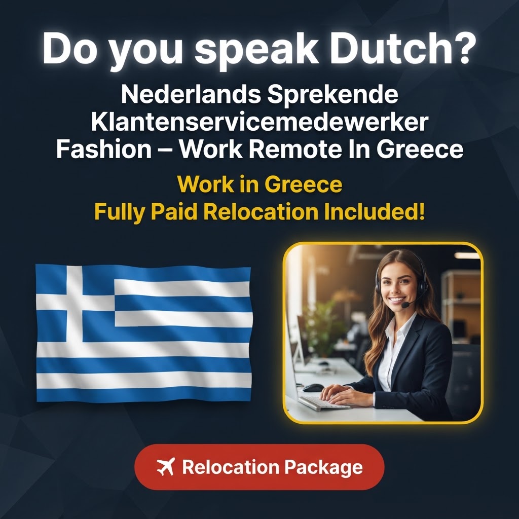 Nederlands Sprekende Klantenservicemedewerker Fashion – Work Remote In Greece job in Greece - Mercier Consultancy