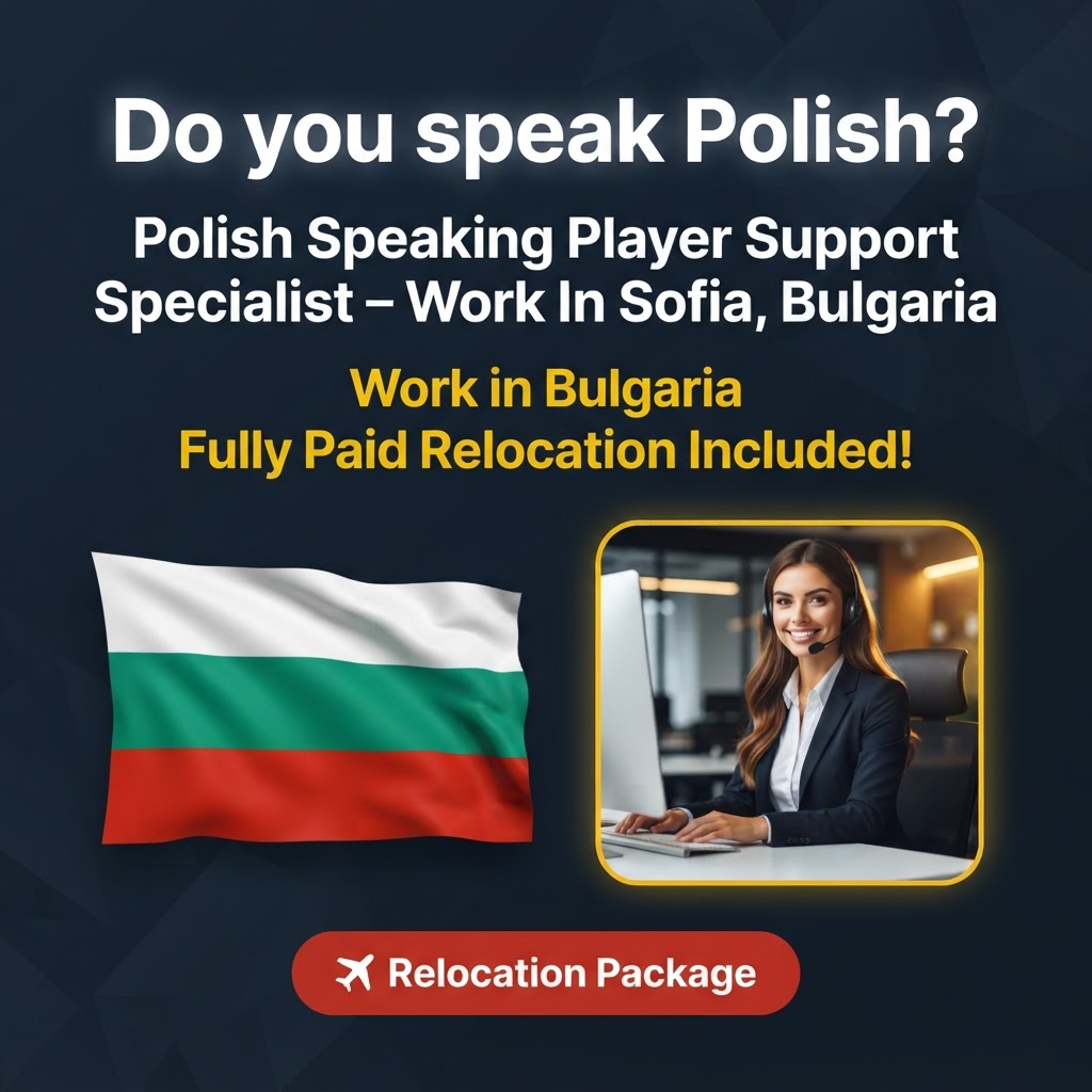 Polish Speaking Player Support Specialist – Work In Sofia, Bulgaria job in Bulgaria - Mercier Consultancy