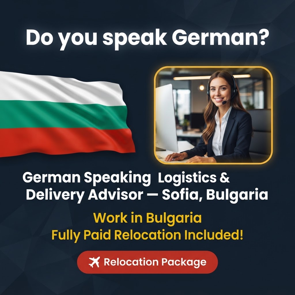 German Speaking Logistics & Delivery Advisor – Work In Sofia, Bulgaria job in Bulgaria - Mercier Consultancy