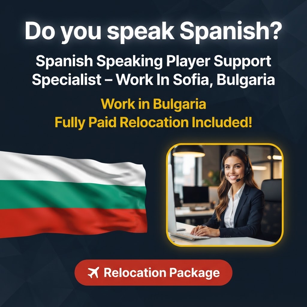 Spanish Speaking Player Support Specialist – Work In Sofia, Bulgaria job in Bulgaria - Mercier Consultancy