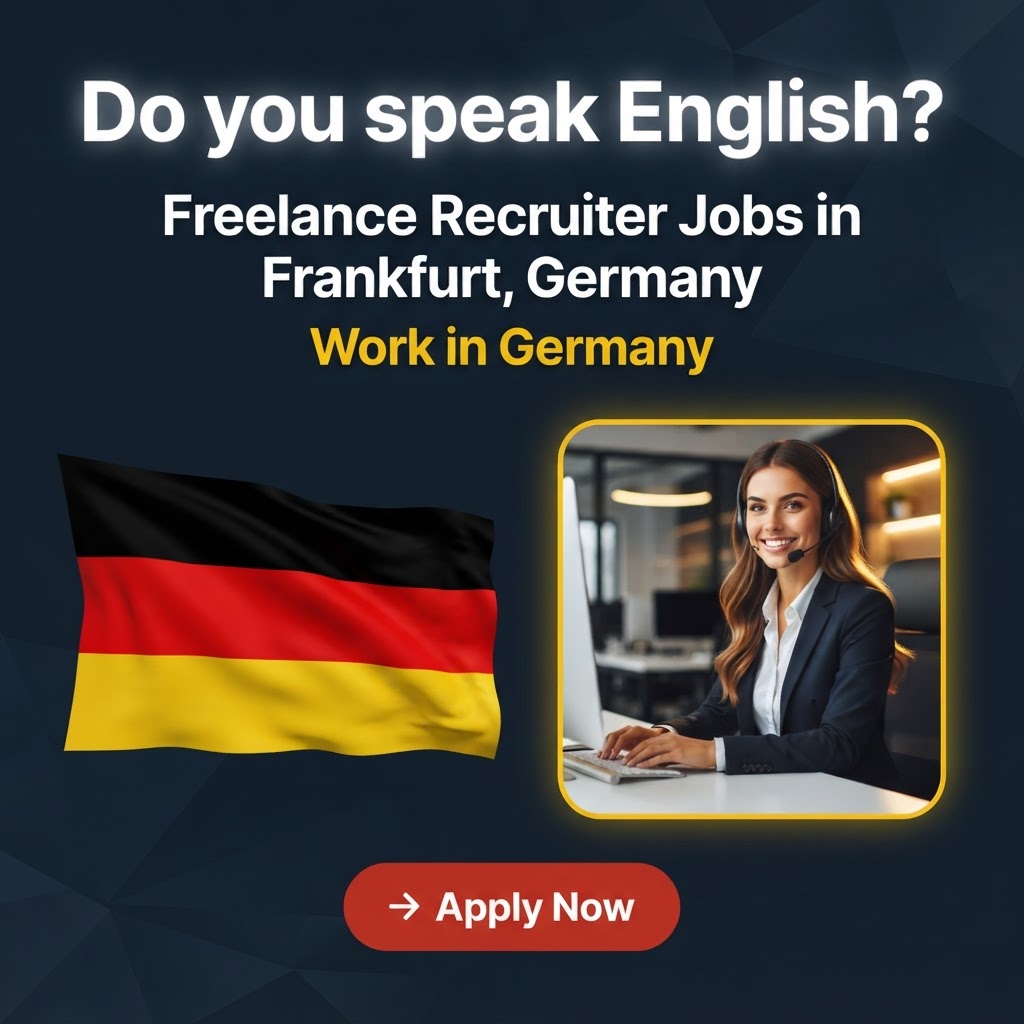 Freelance Recruiter Jobs in Frankfurt, Germany job in Germany - Mercier Consultancy