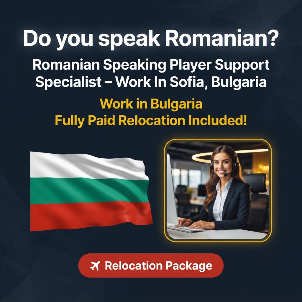 Romanian Speaking Player Support Specialist – Work In Sofia, Bulgaria job in Bulgaria - Mercier Consultancy