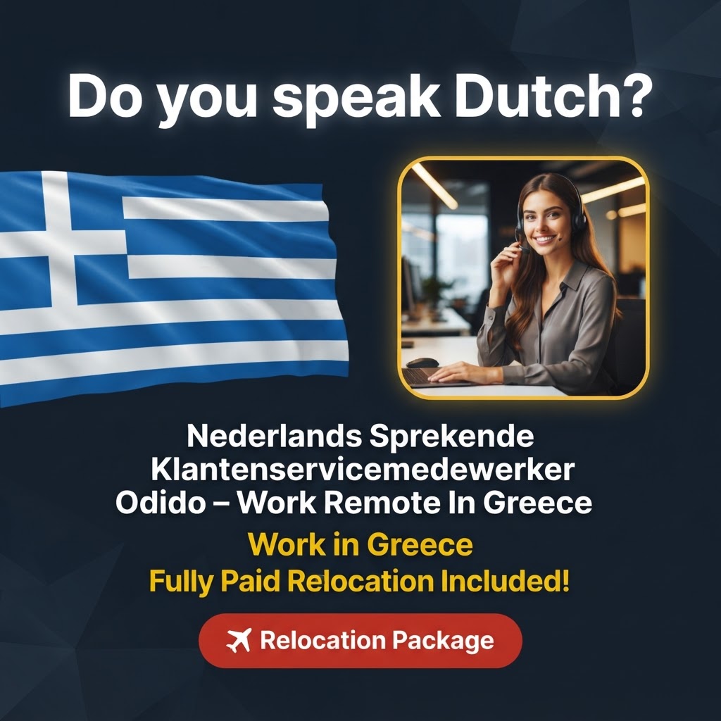 Nederlands Sprekende Klantenservicemedewerker Odido – Work Remote In Greece job in Greece - Mercier Consultancy