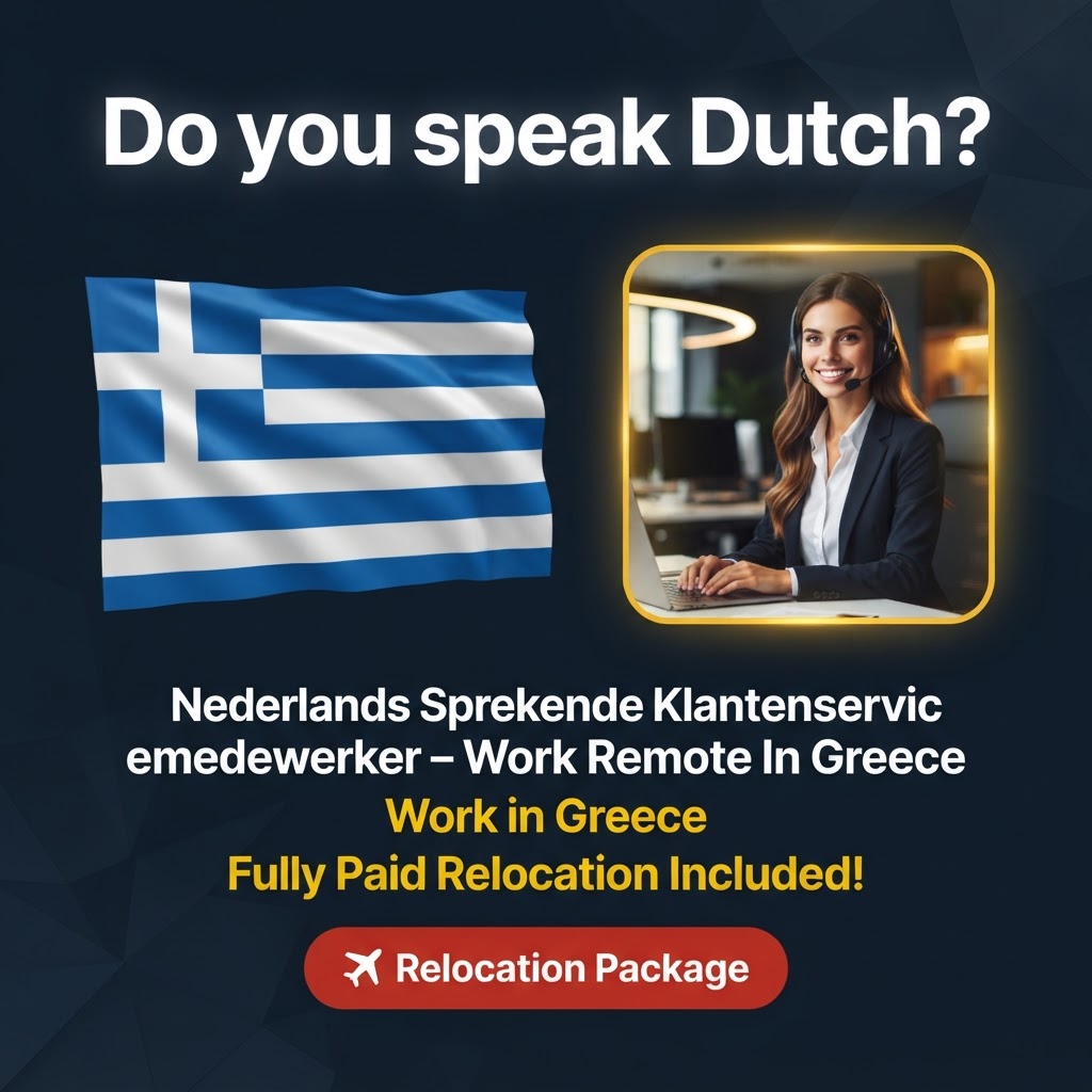 Nederlands Sprekende Klantenservicemedewerker EasyPark – Work Remote In Greece job in Greece - Mercier Consultancy