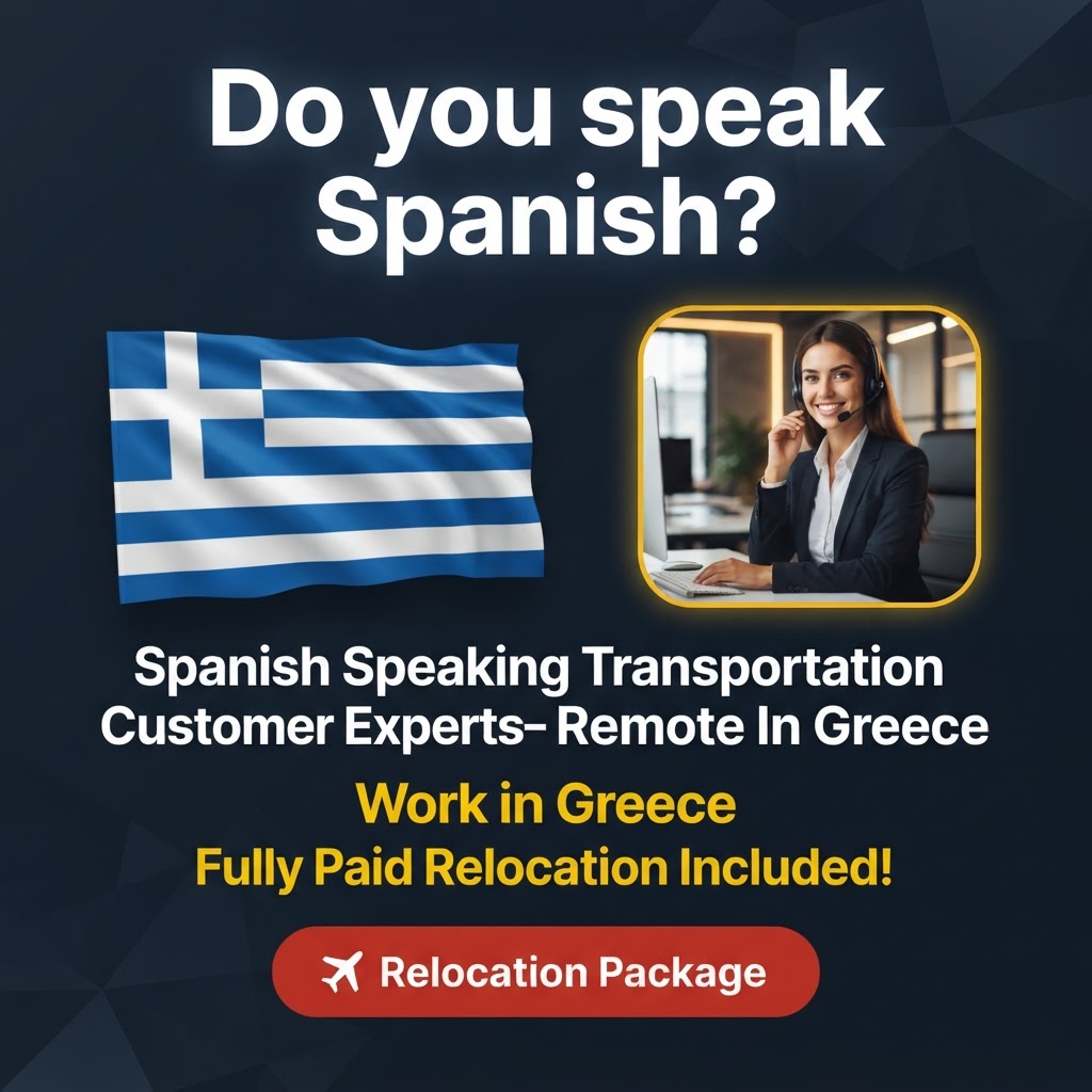 Spanish Speaking Transportation Customer Experts – Work Remote In Greece job in Greece - Mercier Consultancy